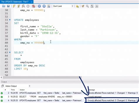 how to set two values in update sql