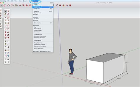 how to set units in sketchup layout