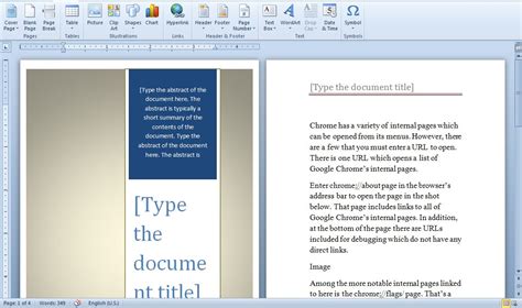 how to set up a booklet in word