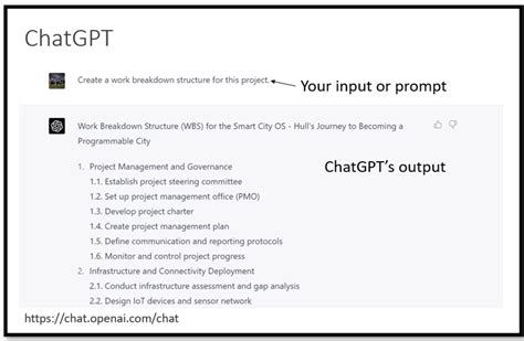 how to set up a project in chatgpt