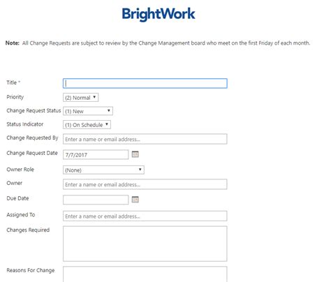 how to set up a request form in sharepoint