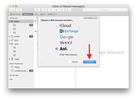 how to set up a second email account on mac