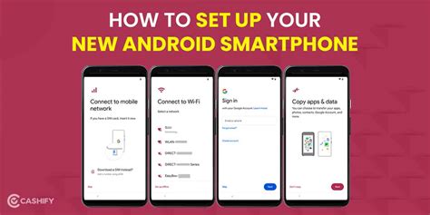 how to set up an app on android phone