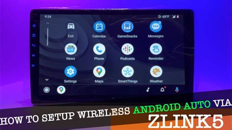 how to set up android auto wireless