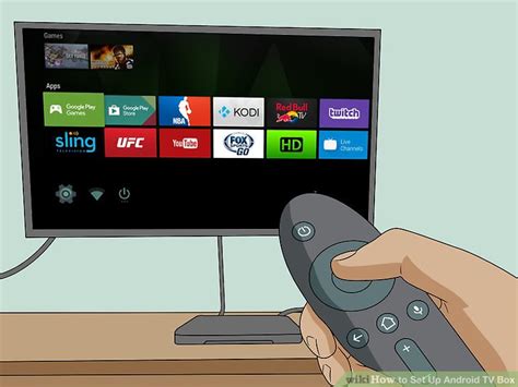 how to set up android tv box