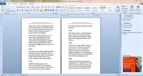 how to set up booklet in word