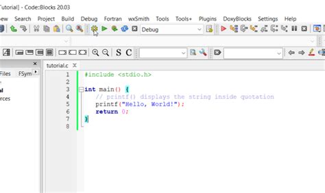 how to set up code blocks for c programming