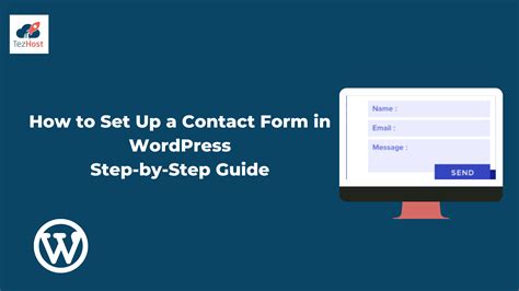 how to set up contact page in wordpress