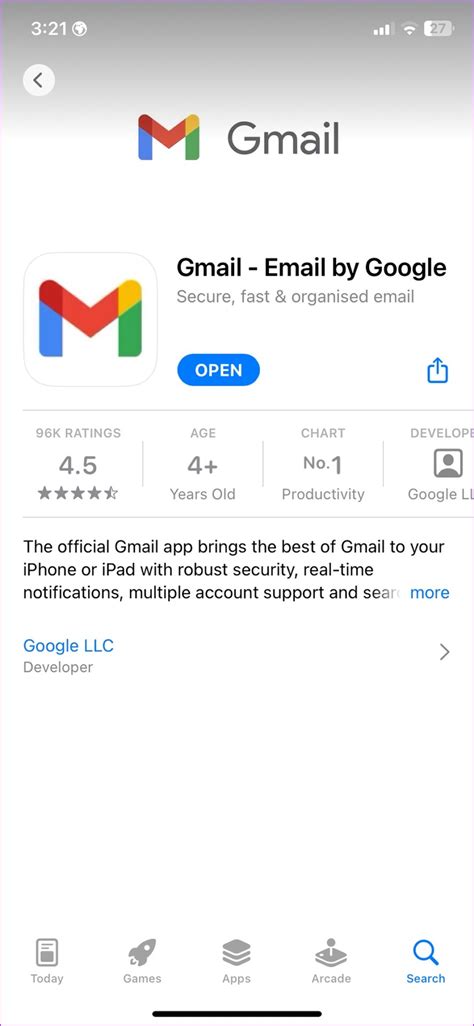 how to set up folders in gmail on iphone