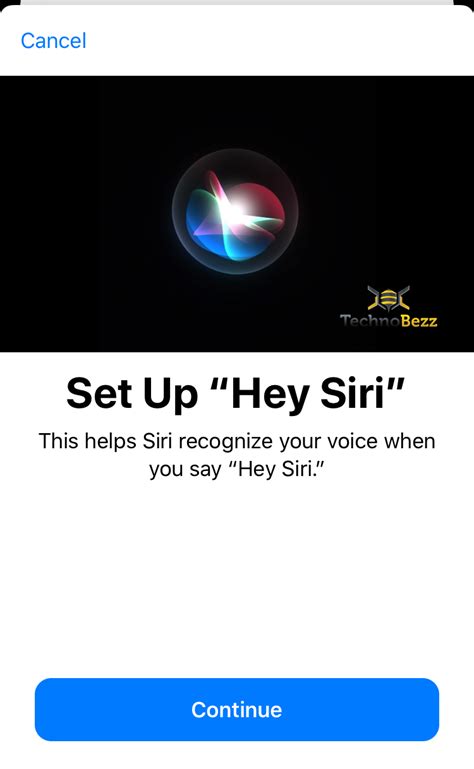 how to set up hey siri on an iphone 11