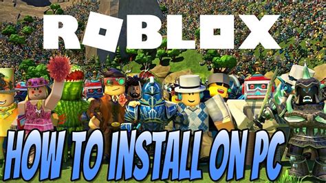 how to set up roblox on computer