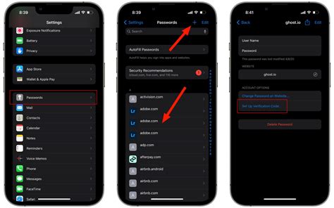 how to set up two factor authentication on iphone 13