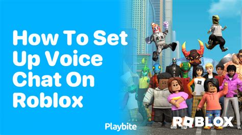 how to set up voice chat in roblox