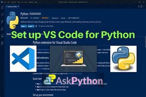 how to set vscode for python