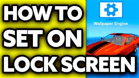 how to set wallpaper engine on lock screen android