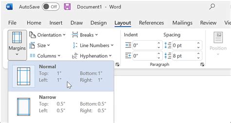 how to set word doc to mla format