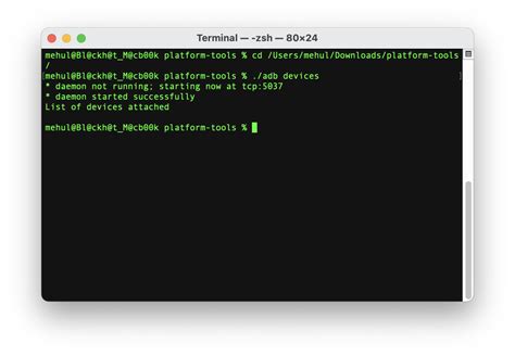 how to setup adb on macos