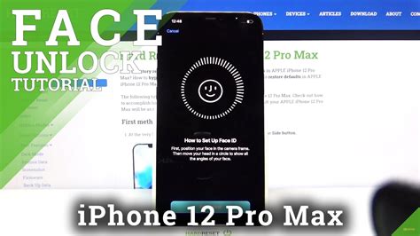 how to setup face recognition on iphone 12