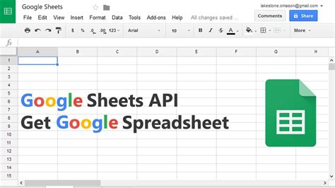 how to setup google sheets api