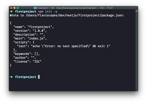 how to setup next js project in vs code