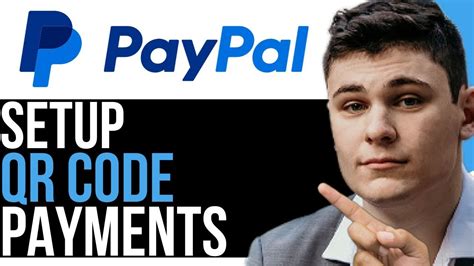 how to setup paypal qr code