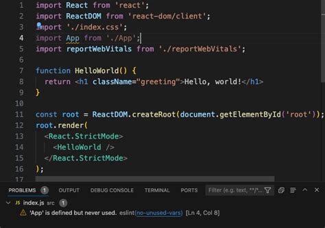 how to setup react native in visual studio code