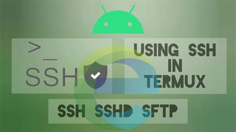 how to setup ssh on termux
