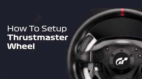 how to setup thrustmaster on ps5