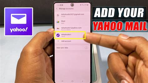 how to setup yahoo mail on android phone