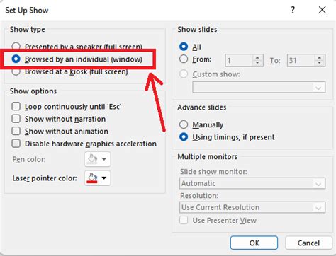 how to share a powerpoint without showing notes