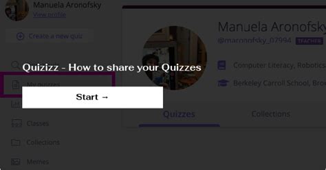 how to share a quiz in quizizz