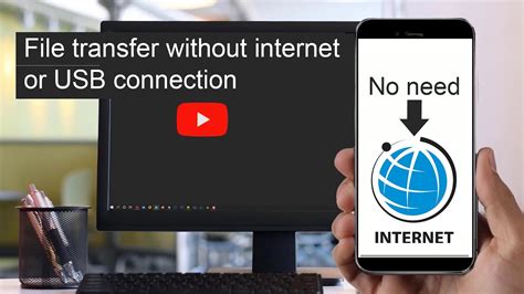 how to share files from android to pc without internet