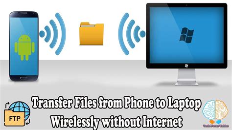 how to share files from mobile to laptop wireless without internet