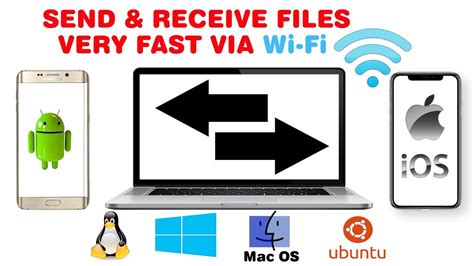 how to share files from mobile to pc using wifi