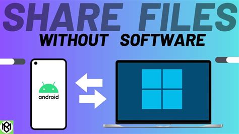 how to share files from mobile to pc without usb cable