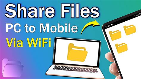 how to share files from pc to mobile wireless