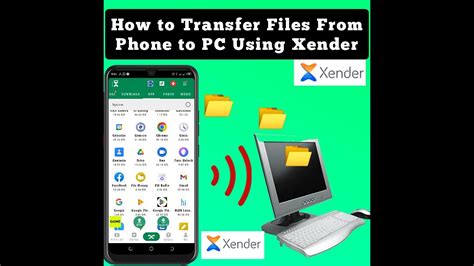 how to share files using xender to pc
