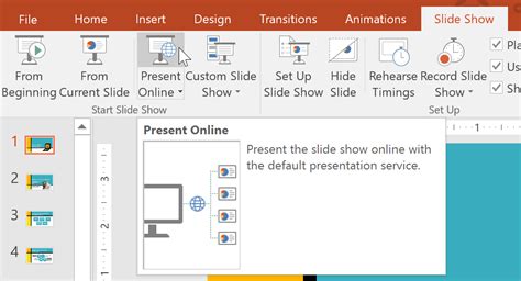 how to share powerpoint presentation online
