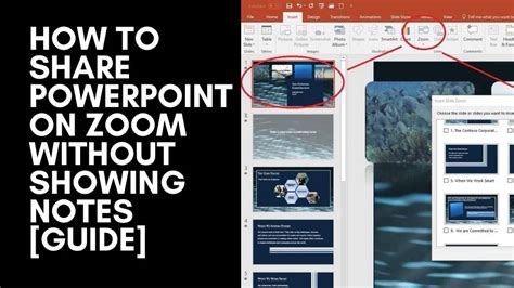 how to share powerpoint slides without showing notes