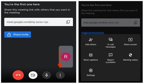 how to share ppt on google meet in mobile