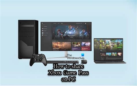 how to share xbox game pass ultimate on pc