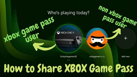 how to share xbox game pass ultimate with another console