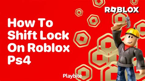 how to shift lock on keyboard roblox ps4