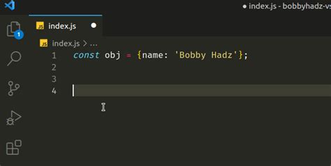 how to shortcut console log in vscode