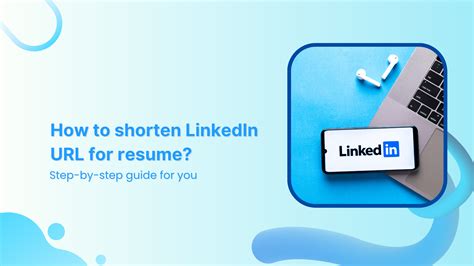 how to shorten linkedin link for cv