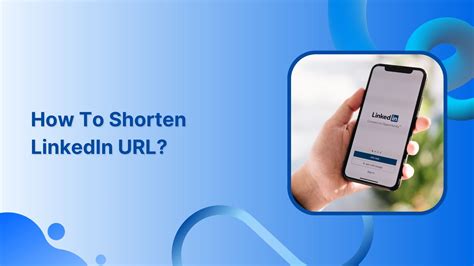 how to shorten linkedin url in mobile