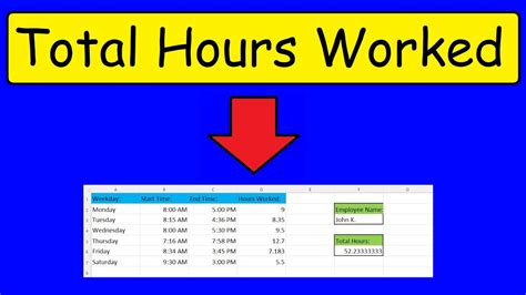 how to show 1 hour in excel