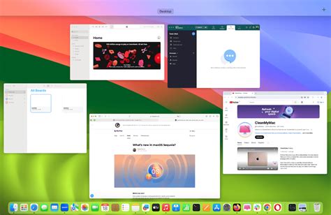 how to show all open windows on a mac