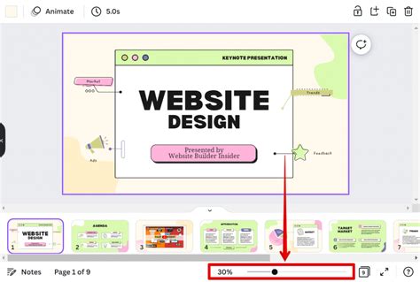 how to show canva presentation on zoom