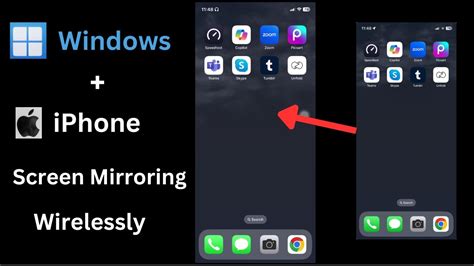 how to show iphone screen on windows laptop
